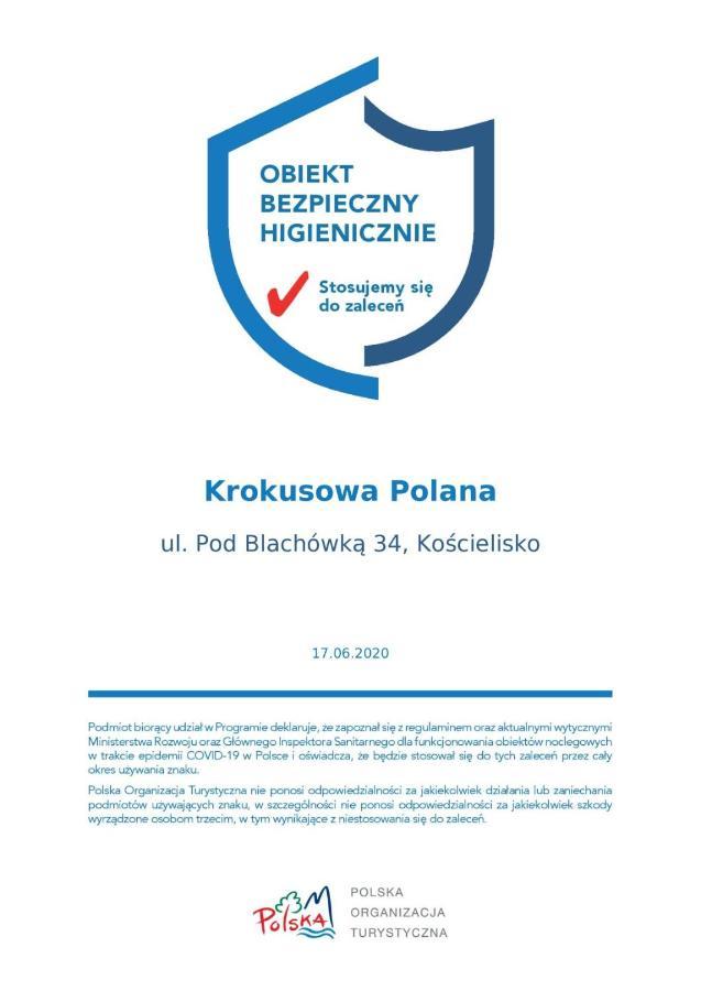 Krokusowa Polana Koscielisko Bagian luar foto